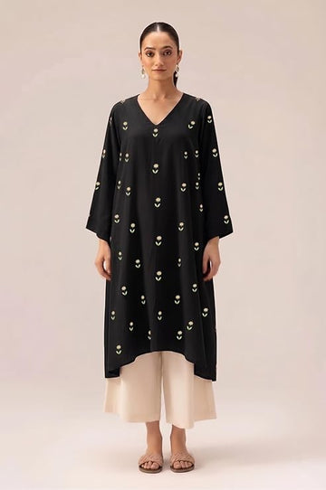 Black Kurti plazzo set
