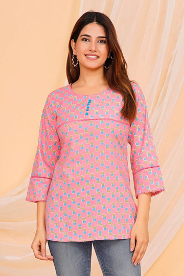 Blush Buds Cotton Top