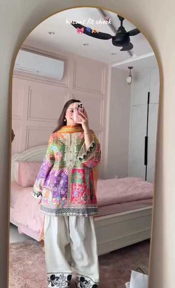 Peacock Grace Luxe Farsi Suit Se